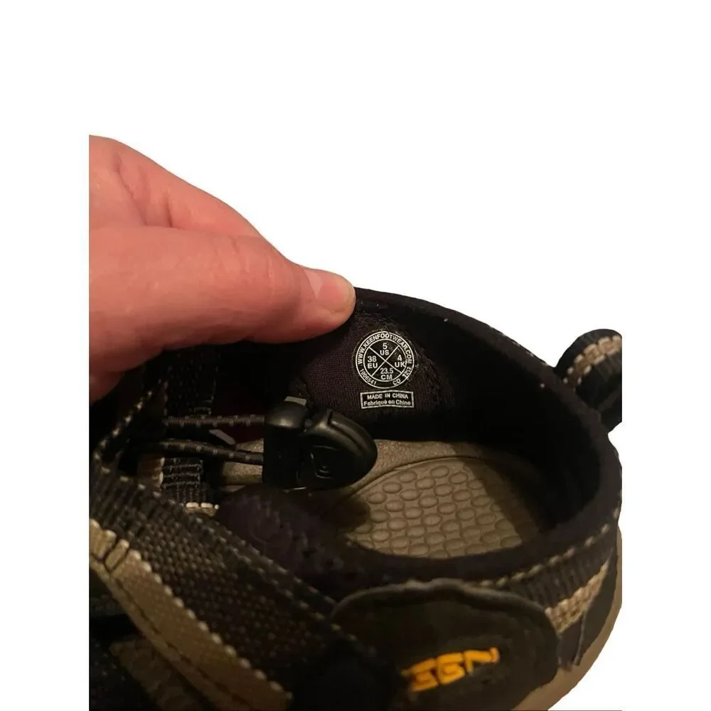 Keen Mens Brown Tan Newport H2 Waterproof Outdoor Hiking Sport Sandals Size 5